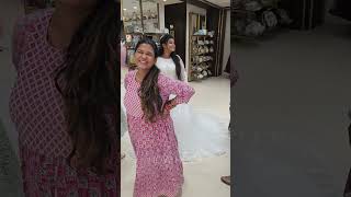 🤯Wedding Say YES to dress❤️ pregnant trending shortsfeed valakappufunction [upl. by Aidnahs]