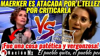 mexico 🚨D MAERKER ES ATACADA POR LILLY TELLEZ AL CRITICAR SU PATETICA ACTUACIÓN EN EL SENADO🚨 [upl. by Assilla]