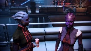 Mass Effect 3 Citadel  Asari upper class [upl. by Ahsek]