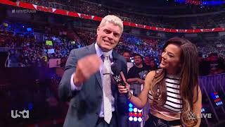 Cody Rhodes Promo  Tommaso Ciampa amp Gunther Entrance – WWE Raw 10223 [upl. by Arimaj]