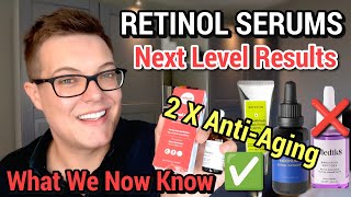 NEXT LEVEL RETINOL  Maximum AntiAging 2X The Results [upl. by Ainivad]