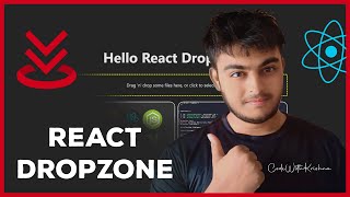 Reactjs Drag and Drop File Uploading with React Drop Zone  Complete Tutorial [upl. by Graves]