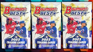 Ripping CASES of NEW 2023 BOWMANs BEST Baseball Cards [upl. by Gillie]