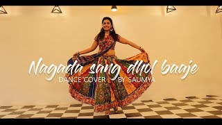 Garba special dance  Nagada sang dhol baaje  Ram leela  Nachle with Saumya [upl. by Odilia]