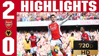 FULL HIGHLIGHT Arsenal vs Wolves 720HD  Premier League 20242025 Season [upl. by Aisitel]