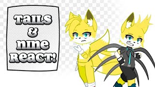 Nine amp Tails React OG Reaction ‼️Sonic Prime Spoilers‼️ [upl. by Aliber]