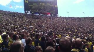 Michigan vs Air Force Flyover [upl. by Neetsuj]