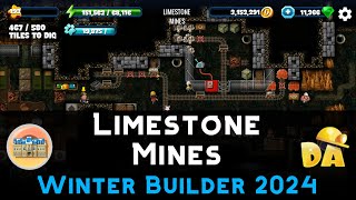 Limestone Mines  Winter Builder 2024  Diggys Adventure [upl. by Naik]