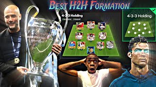 Best h2h formation Fc mobile  433 holding review  fcmobile [upl. by Ddet]