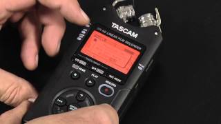 Tascam DR40 Tutorial [upl. by Kathleen]