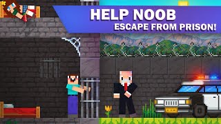 NOOB MINER ESCAPE FROM PRISM SERIES PART 1 LIVE [upl. by Sophi]