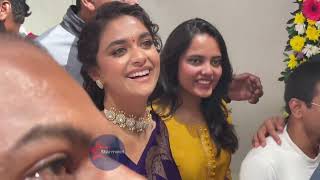 మహానటి అనాల్సిందే  shocking incidence 🤯😱 KeerthySuresh  Mangalya shopping mall opening [upl. by Klug959]