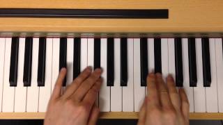 Jingle Bells Tuborg Version piano tutorial [upl. by Intirb827]