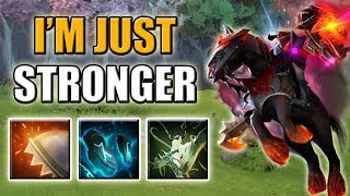 Ability Draft 1v5 Action with Timber passive Early Radiance Tank Build Dota 2 [upl. by Renaldo]