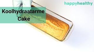 Recept Koolhydraatarme Cake [upl. by Ivette]