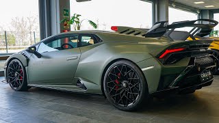 2023 Lamborghini Huracan STO 640hp  Interior and Exterior Details [upl. by Ynattirb936]