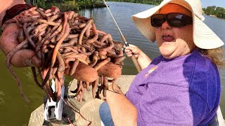 Fishing With Worms amp Bobbers For Bluegill [upl. by Granville]