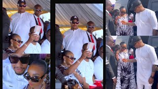 Ini Edo steals the show at Ik Ogbonnas mothers funeral [upl. by Aholah]