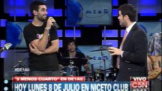 C5N  MUSICA NUEVE MENOS CUARTO EN DE 1 A 5 PARTE 2 [upl. by Sirromed]