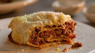 A Quick and Easy Classic ItalianInspired Lasagna Recipe  Tastemade [upl. by Adolfo]