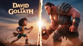 David and Goliath animation 2024 AI Movie [upl. by Elwood]