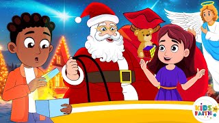 Joy to the World Christmas story  The True Meaning of Christmas  Kids Faith TV [upl. by Enelloc705]