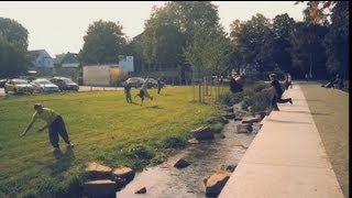 Parkour Bergisch Gladbach  outdoor training TS 79 [upl. by Sayed]