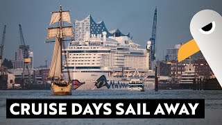 Cruise Days 2023 Sail Away mit AIDAperla und AIDAsol ⚓️ Hamburg Hafen Live [upl. by Carlos]