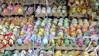 Travel Seligenstadt Germany Easter Egg Market [upl. by Ardnaek]