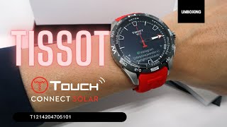 Unboxing Tissot T Touch Connect Solar T1214204705101 [upl. by Meelak143]