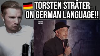 Reaction To German Comedian Torsten Sträter Die deutsche Sprache kann so viel [upl. by Vasili668]