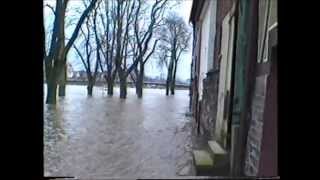 Hochwasser in Bodenwerder an der Weser [upl. by Noseaj]