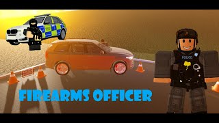 Going on shift as a FIREARMS OFFICER in UKRC Redwood County Roblox [upl. by Enirac516]