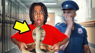 My Brother Brought A SNAKE To SCHOOL [upl. by Gretna]