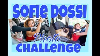 I copied SOFIE DOSSI Instagram CHALLENGE  Fed my brother a burger with my feet [upl. by Yllim]