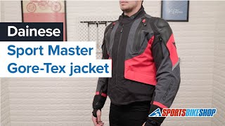 Dainese Sport Master GoreTex bike jacket  OVERVIEW [upl. by Rachel305]