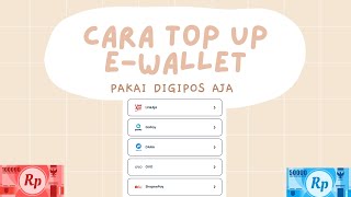 Praktis Cara Top Up Ewallet pakai Aplikasi Digipos Aja [upl. by Evol]