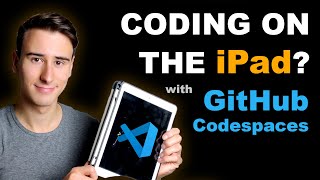 Developing on an iPad using Github Codespaces [upl. by Danika882]