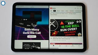 How To Split Screen On iPad Mini 7  Multi Tasking Like a Boss [upl. by Nwahsyt]