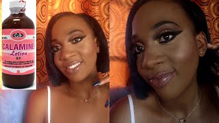 How to use Calamine lotion as a Face Primer  Oil Proof Makeup Stop Oily Makeup [upl. by Pegma]