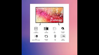 SAMSUNG UA75DU7660 189 cm 75 inch 4K Ultra HD LED Tizen TV with Motion Xcelerator 2024 model [upl. by Bathelda790]