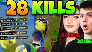 28 KILLS on LIVIK Ft Her Gaming [upl. by Trauner255]