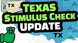 STIMULUS CHECK TEXAS  IS TEXAS GETTING A STIMULUS CHECK [upl. by Freedman]