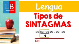 TIPOS de SINTAGMAS Sintaxis para ✔👍 SECUNDARIA [upl. by Jehius]