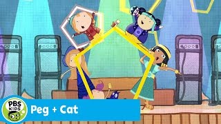 PEG  CAT  The Pentagirls Song  PBS KIDS [upl. by Pansie]