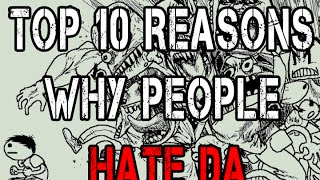 DA rant Top 10 reasons why people HATE DeviantArt [upl. by Ppik]