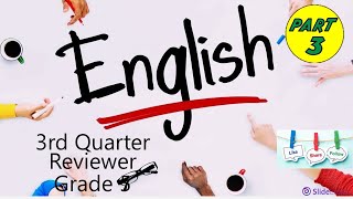 English 5 Reviewer Third Quarter Part 3 [upl. by Leaper330]