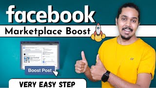 Facebook Marketplace Boost कैसे करते है  How to Facebook marketplace boost for more view ✅ [upl. by Tarra145]