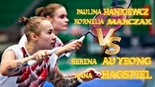 CLASH ROYALE Arctic Open 2024 Paulina HankiewczKornelia Marczak Vs Serena Au YeongAnna Hagspiel [upl. by Ennaeiluj]