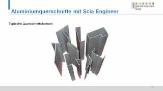 DE SCIA Engineer Leichtbau Webinar [upl. by Luane]